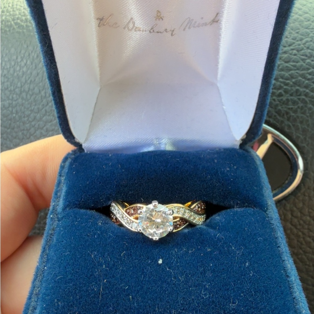 Danbury Mint Mocha Swirl Ring